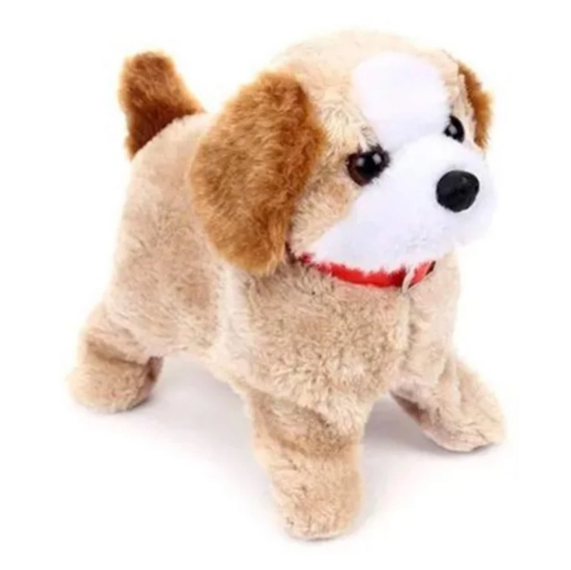 Cachorrinho de Pelúcia Pula Anda Late e que da Cambalhota / Para crianças