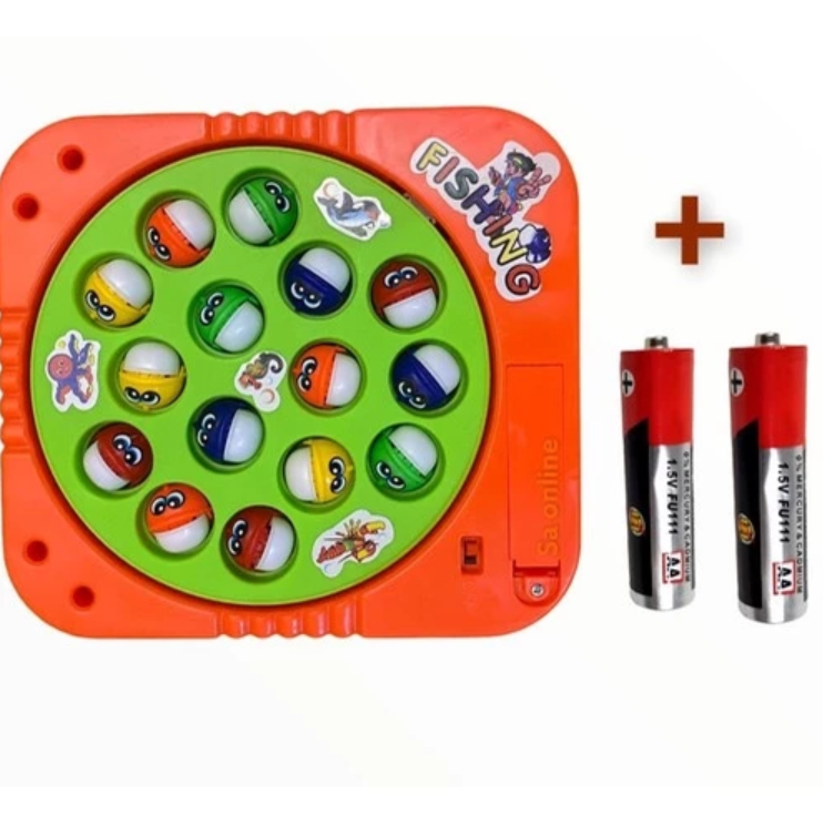 Brinquedo Jogo Infantil Pescaria Pega Peixe Criança C/ Pilha