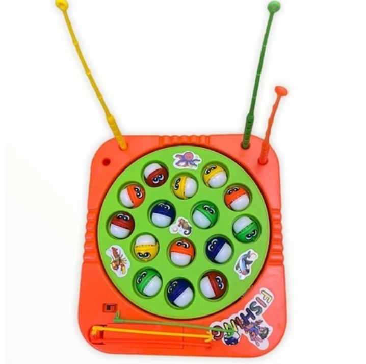Brinquedo Jogo Infantil Pescaria Pega Peixe Criança C/ Pilha